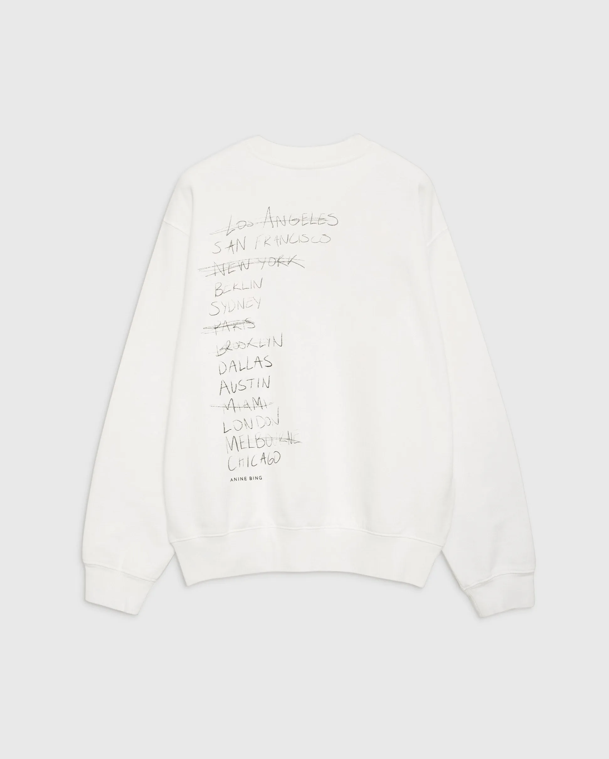 RAMONA SWEATSHIRT DOODLE / IVORY