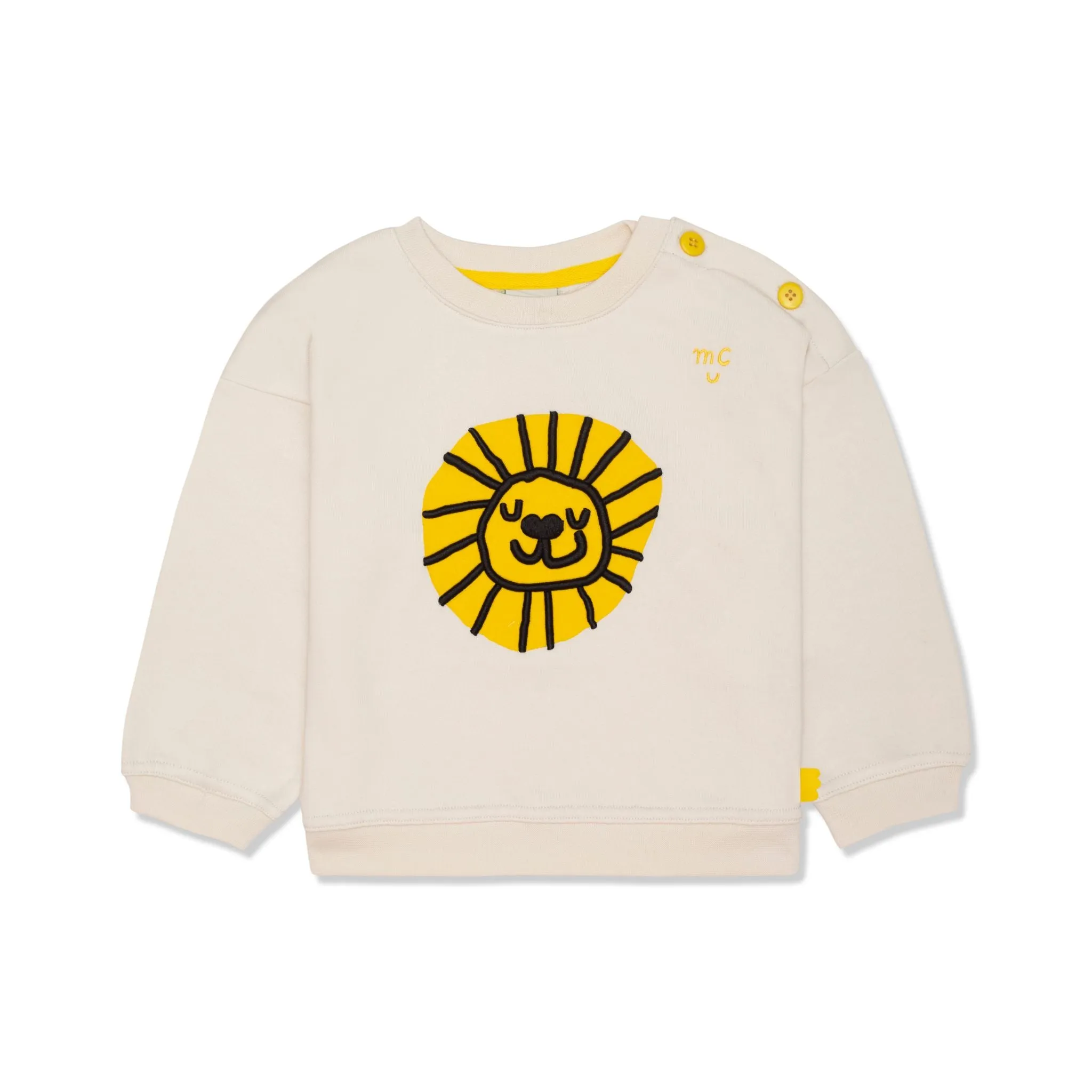 Recycled Cotton Pockets Kid Sweatshirt