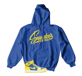 Retro 1 Laney Hoodie - ST Logo - Royal