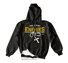 Retro 11 Gratitude Hoodie - Enemies - Black