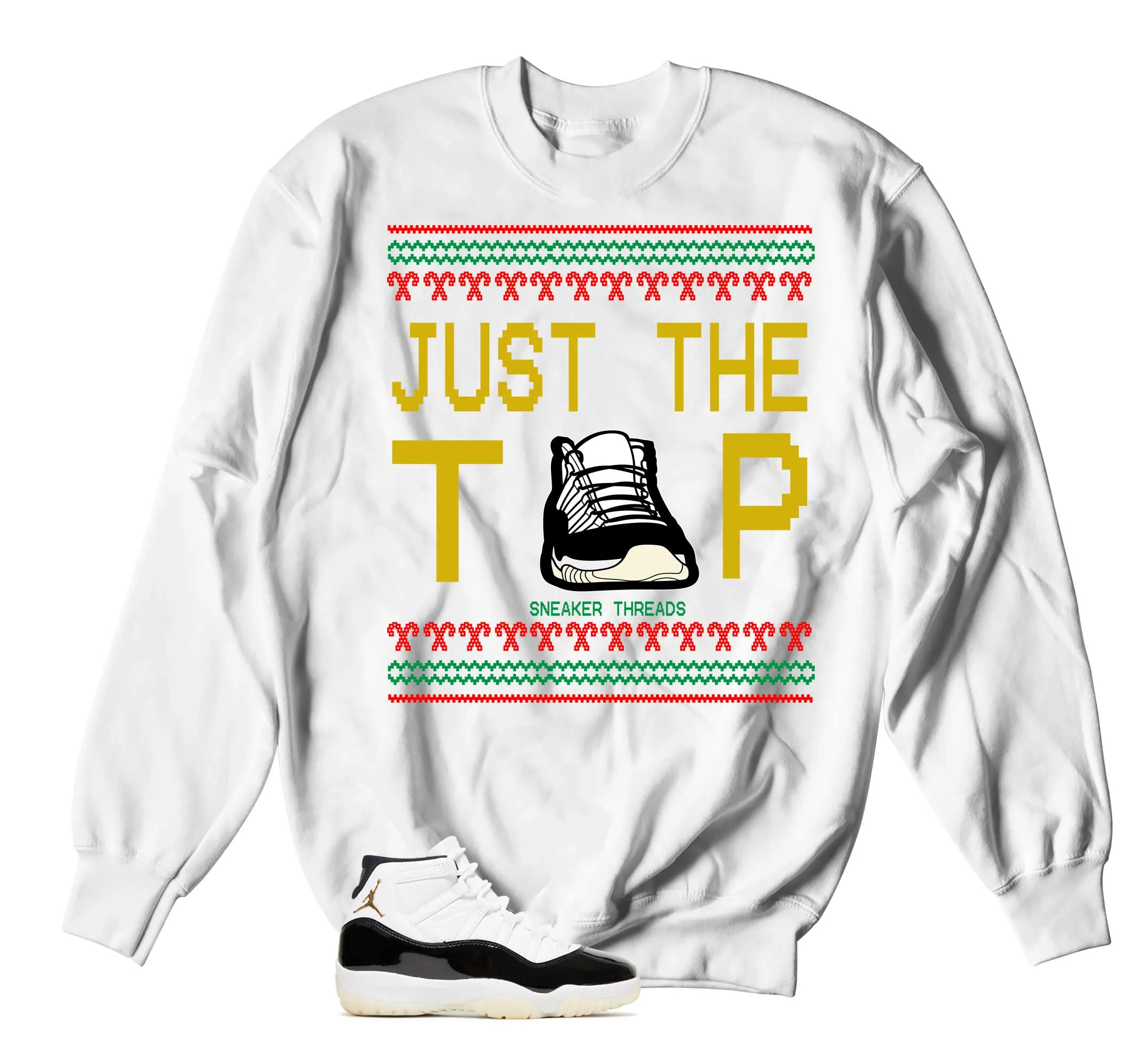 Retro 11 Gratitude Sweater- Just The Tip