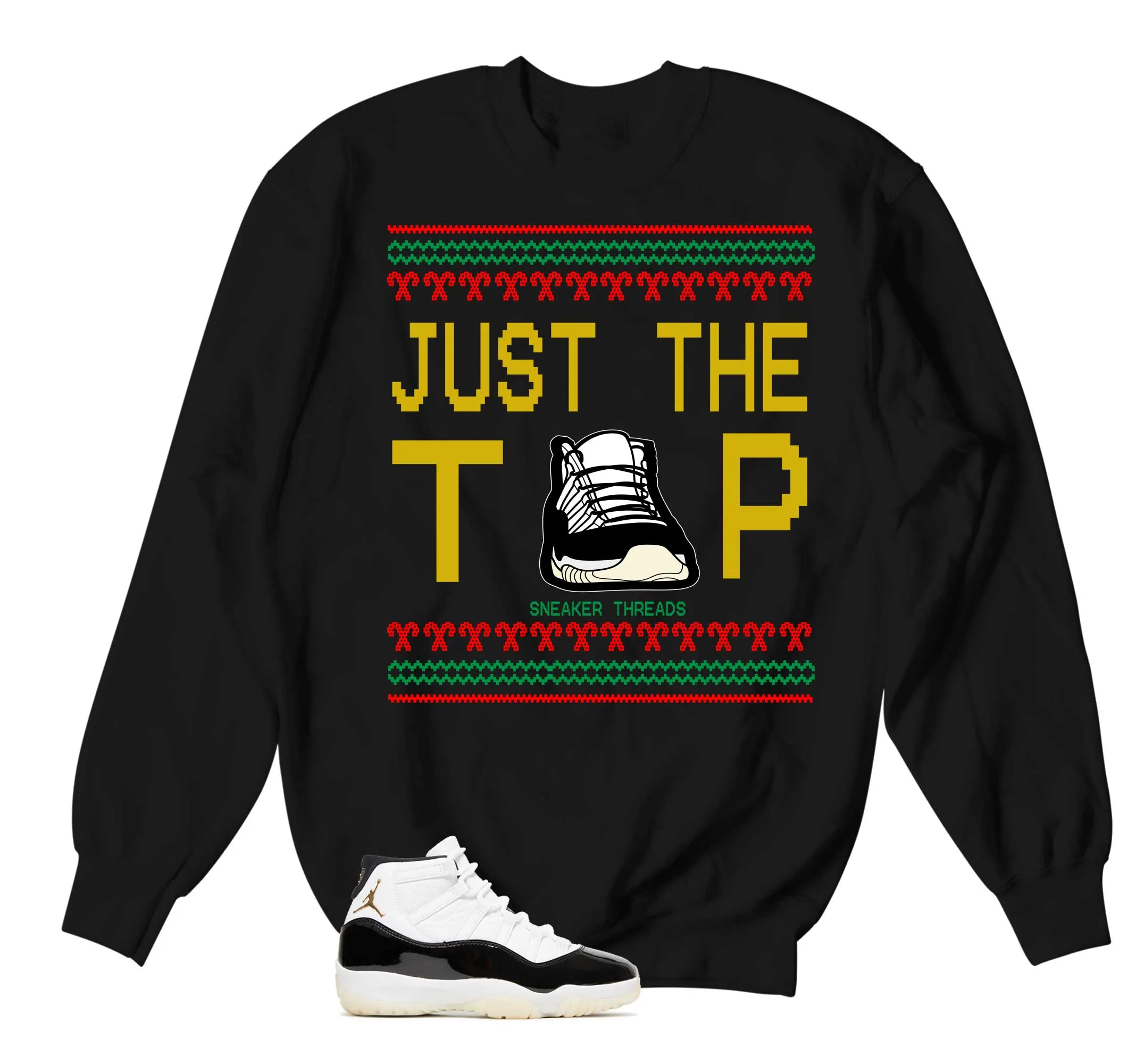 Retro 11 Gratitude Sweater- Just The Tip