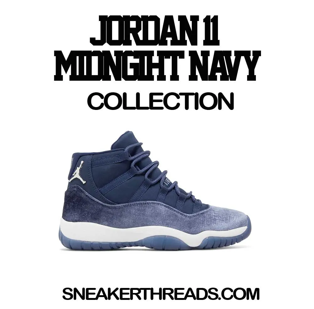 Retro 11 Midnight Navy Sweater - Finesse - Navy