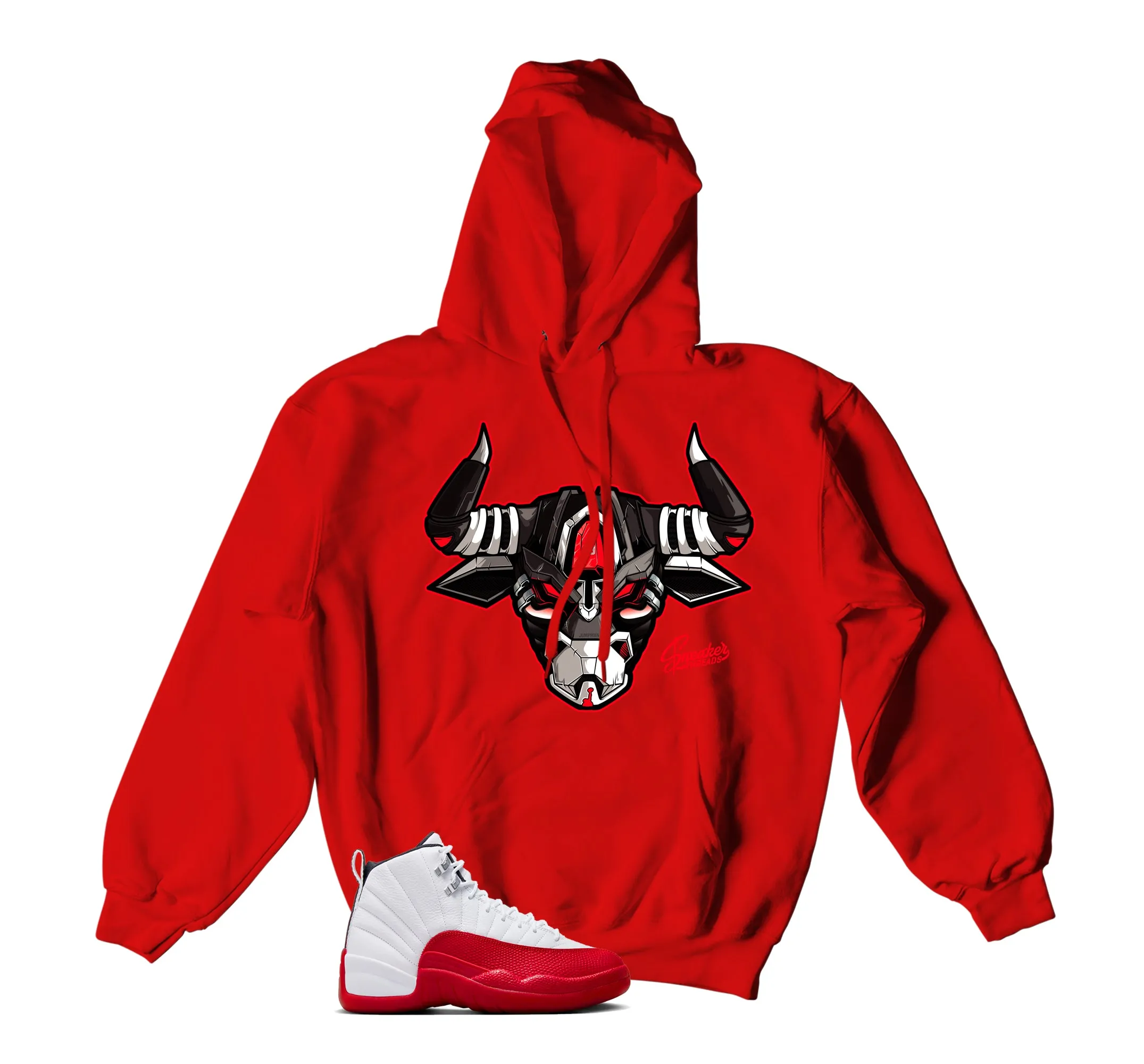 Retro 12 Cherry War Bully Hoody