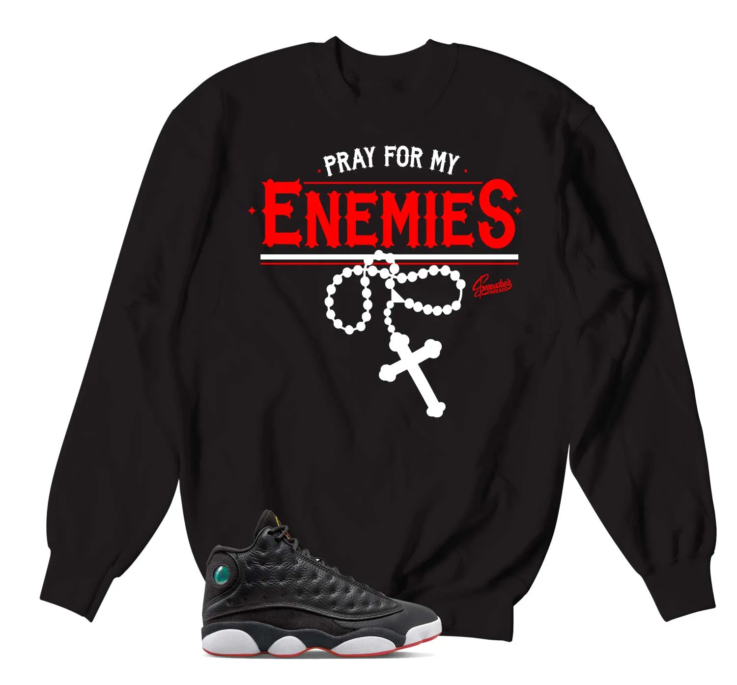 Retro 13 Playoff Enemies Sweater