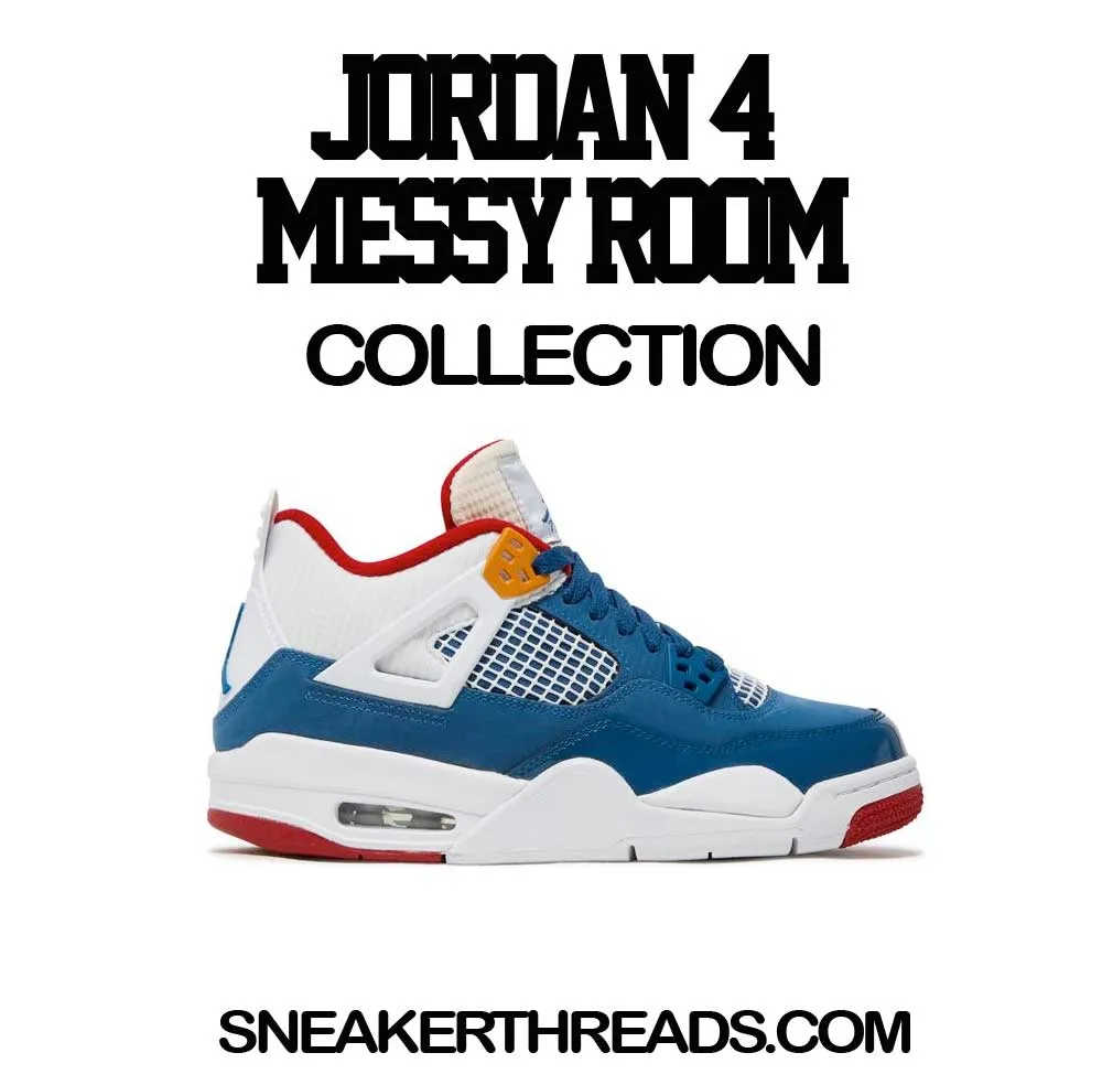 Retro 4 Messy Room Fly Kicks Sweater