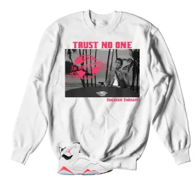 Retro 7 Infrared Sweater - Trust Tony - White