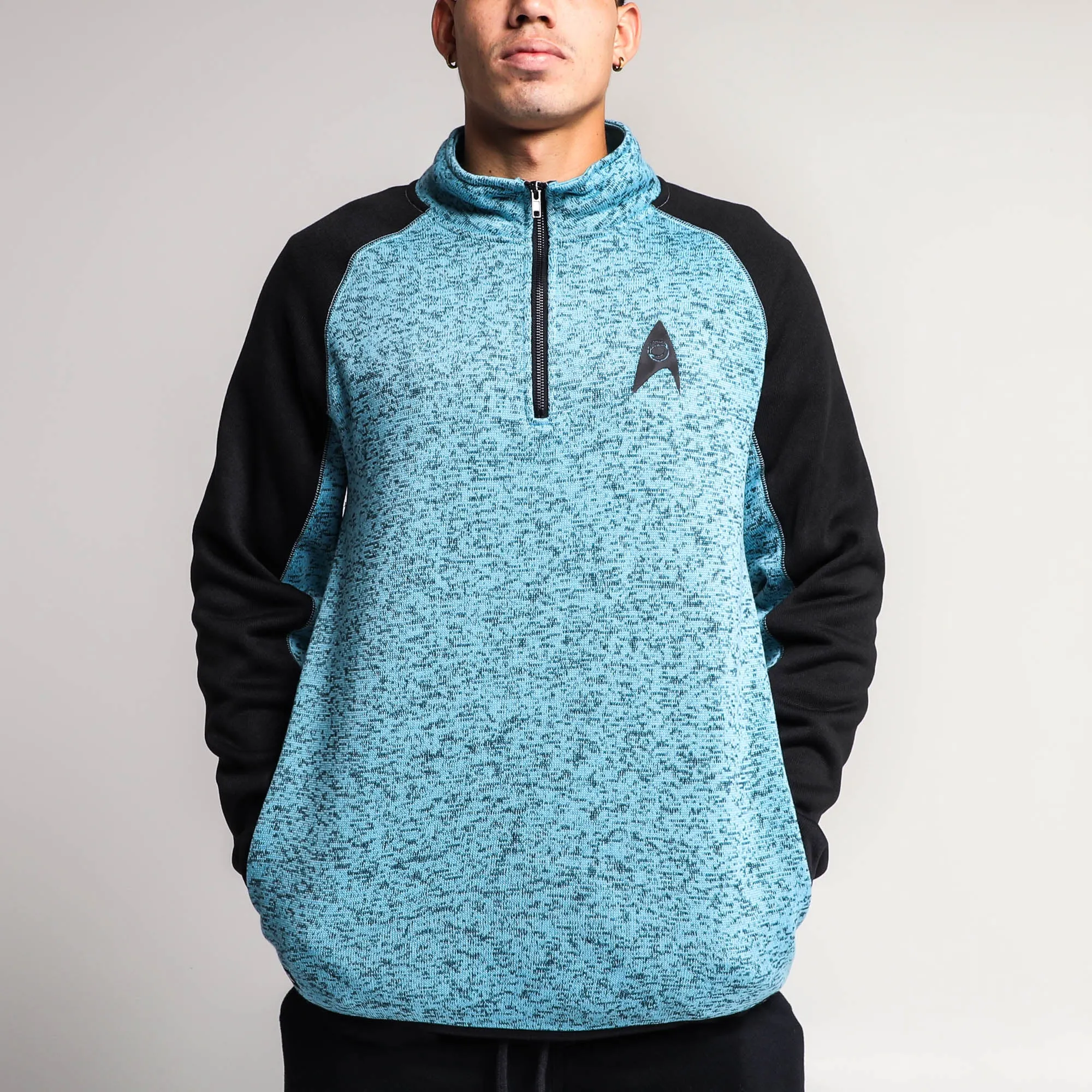 Starfleet Delta Teal Pullover