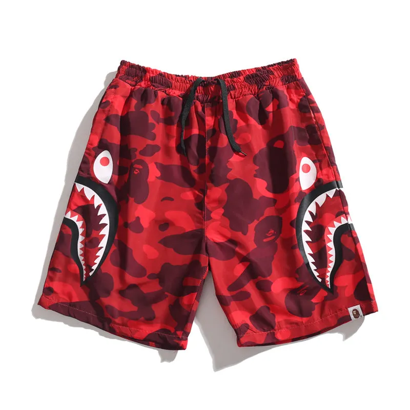 SummerTime Bape Shark Casual Shorts