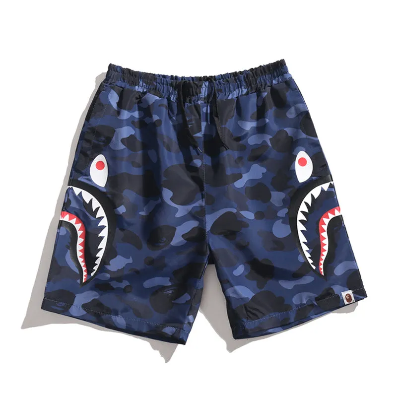 SummerTime Bape Shark Casual Shorts