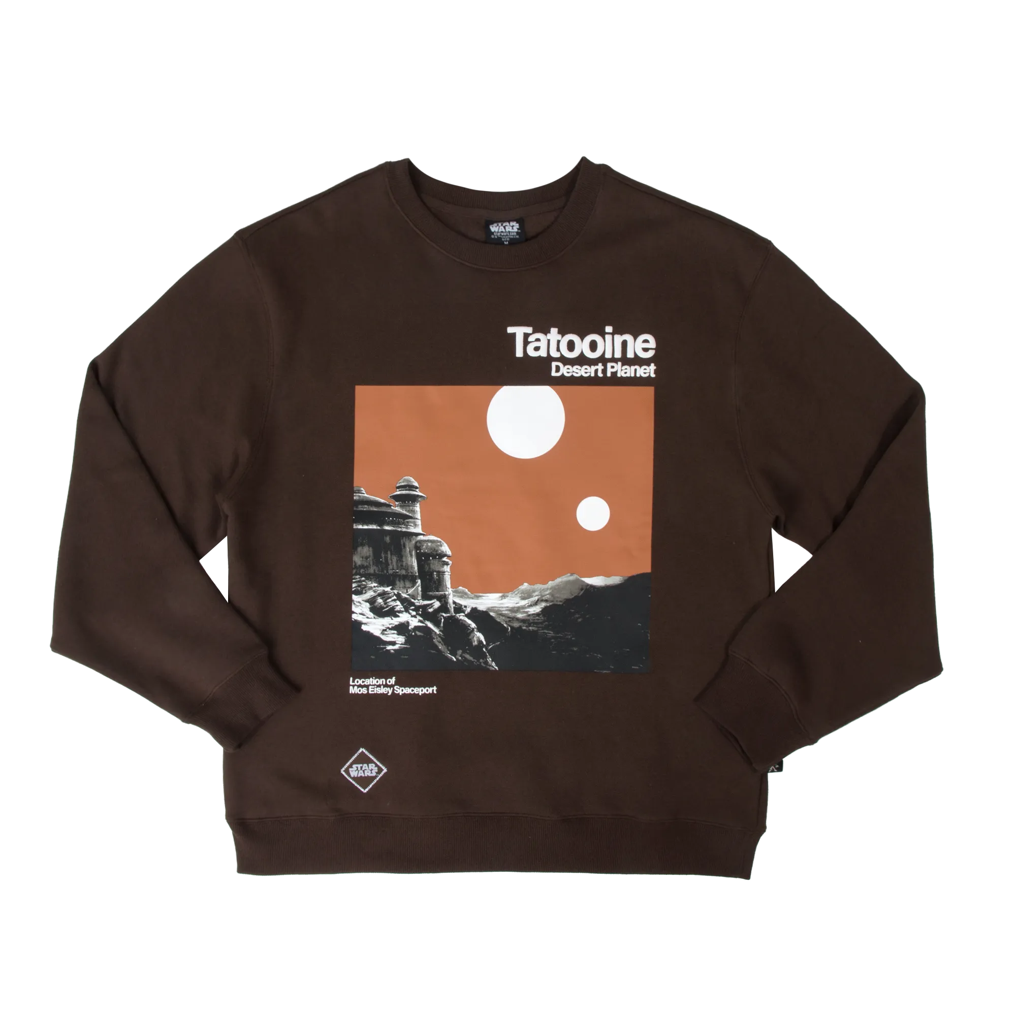 Tatooine Two Setting Suns Crew Sweatshirts