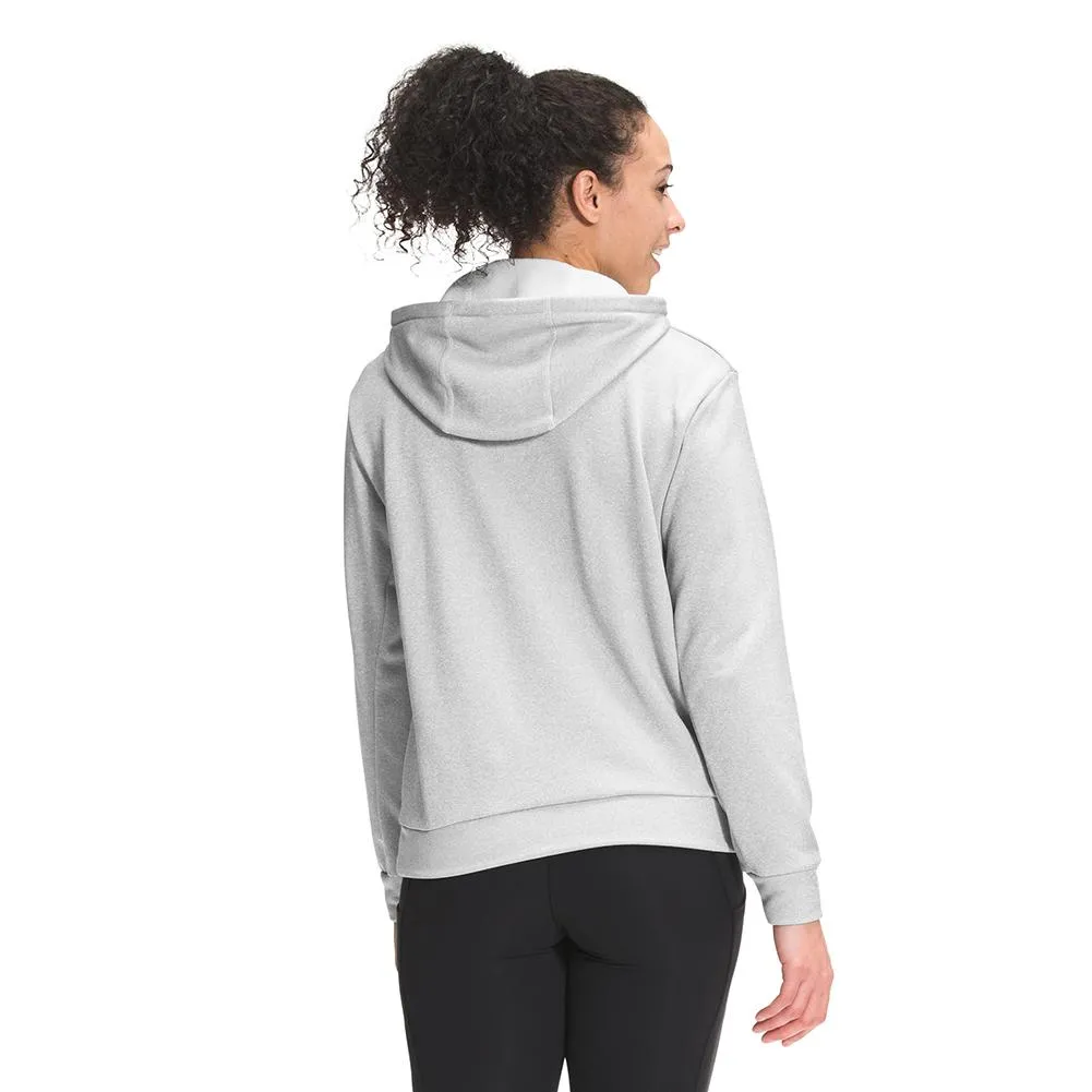 The North Face Exploration PO Hoodie (Women's) Light Grey Heather/TNF White Logo