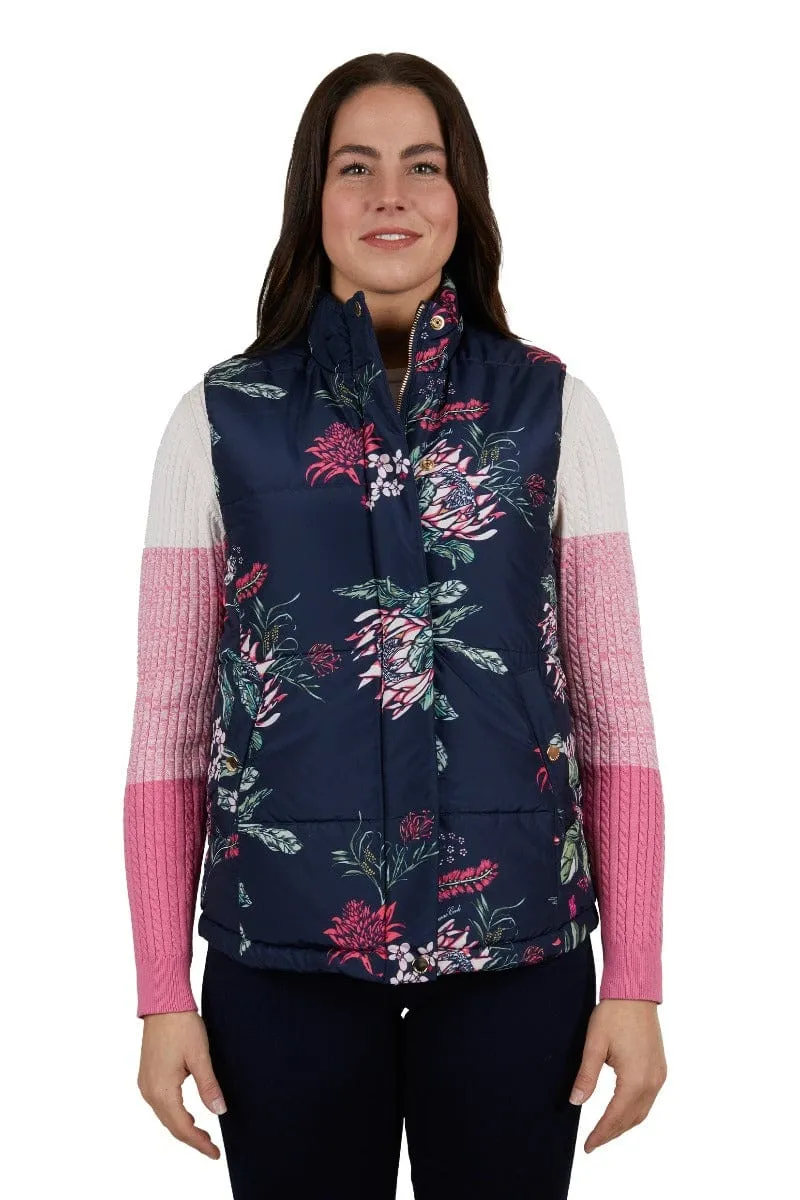 Thomas Cook Vest Womens Flora Reversible