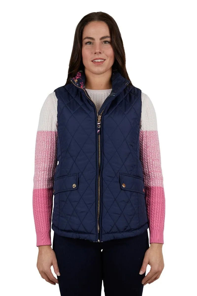 Thomas Cook Vest Womens Flora Reversible