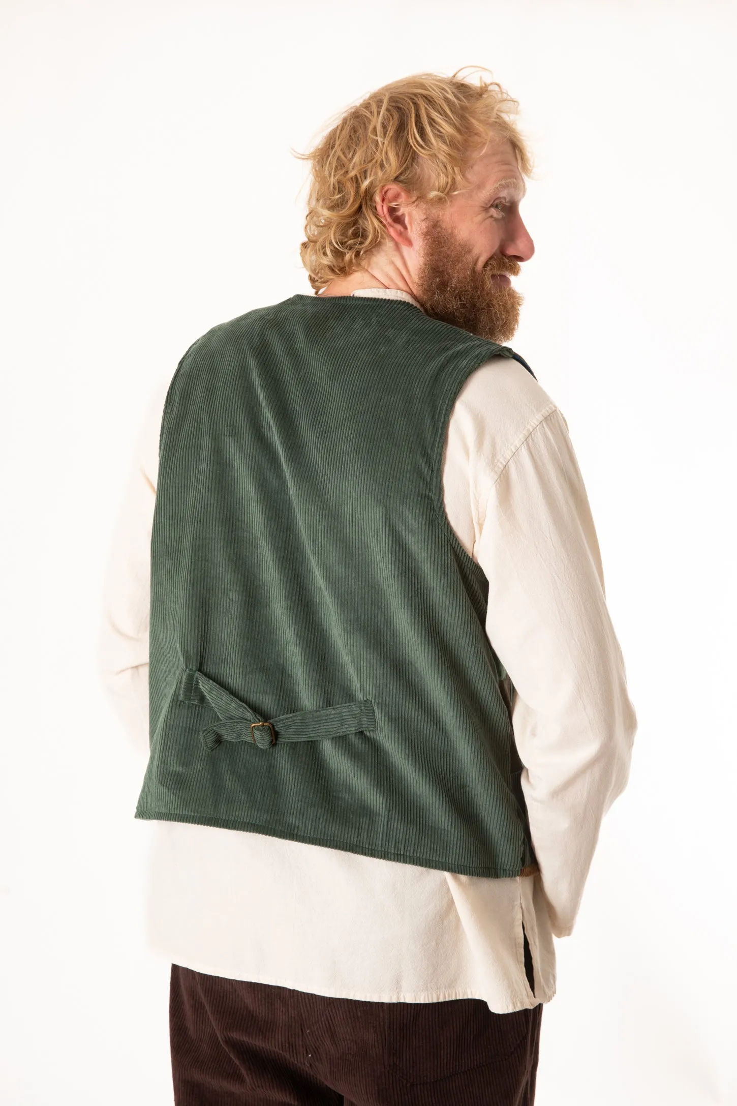 Tokha Patchwork Corduroy Vest