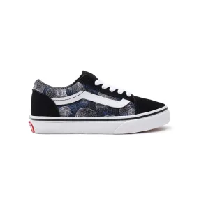 Vans - Kids' (Preschool) Old Skool Skulls Shoes (0W9TA2L)