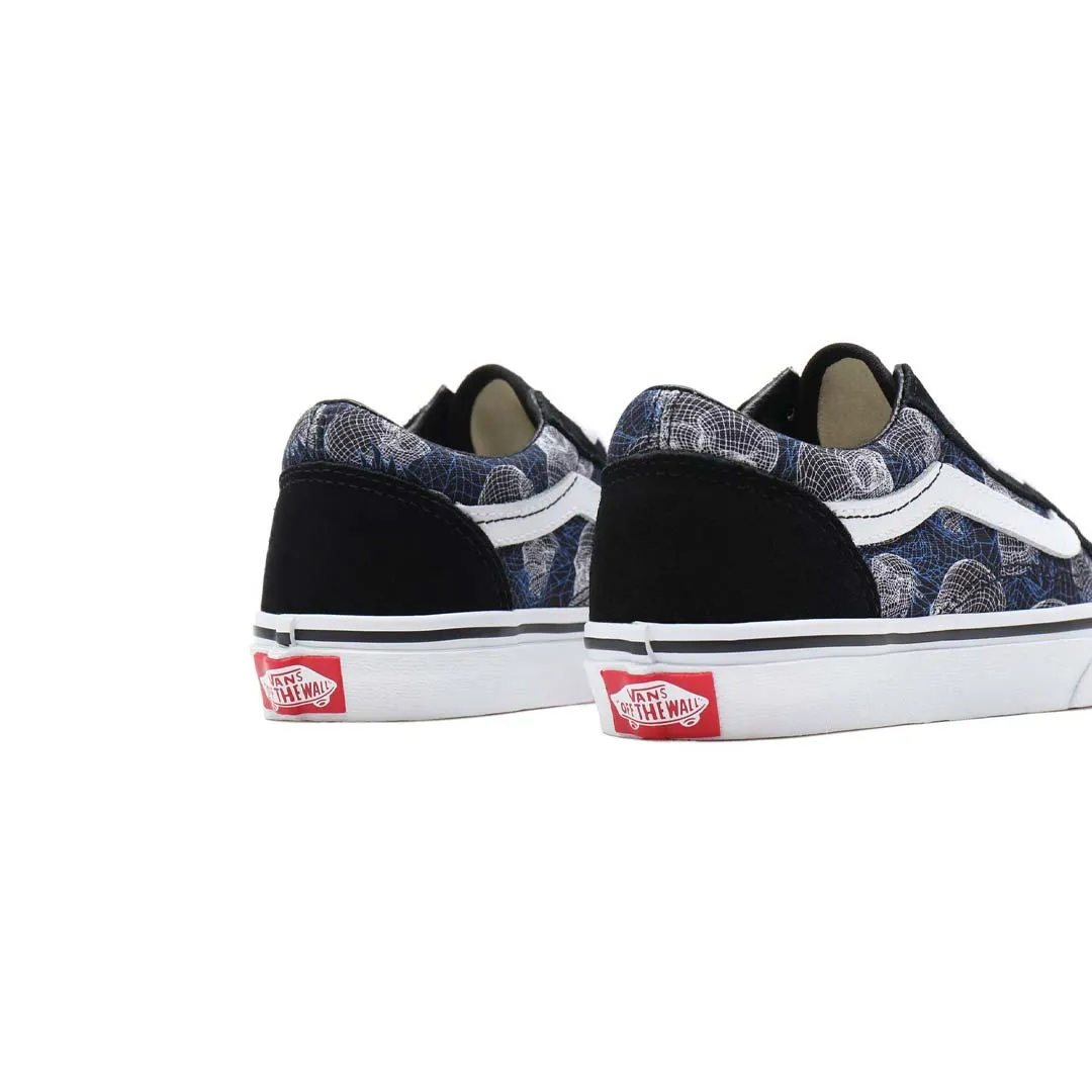 Vans - Kids' (Preschool) Old Skool Skulls Shoes (0W9TA2L)