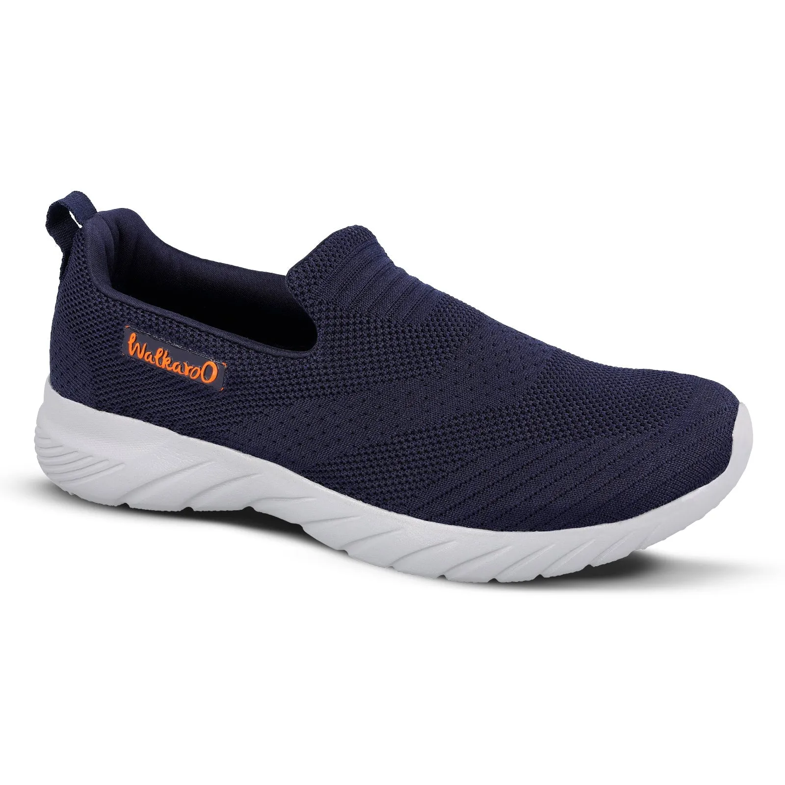 Walkaroo Belly Shoes for Men- XS9750 Navy Blue