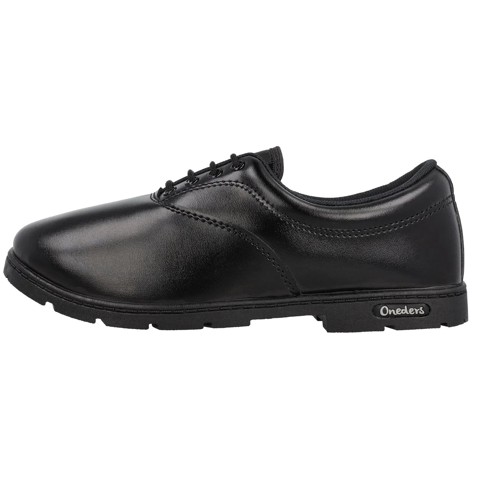 Walkaroo boys School Shoes - WV522 Black