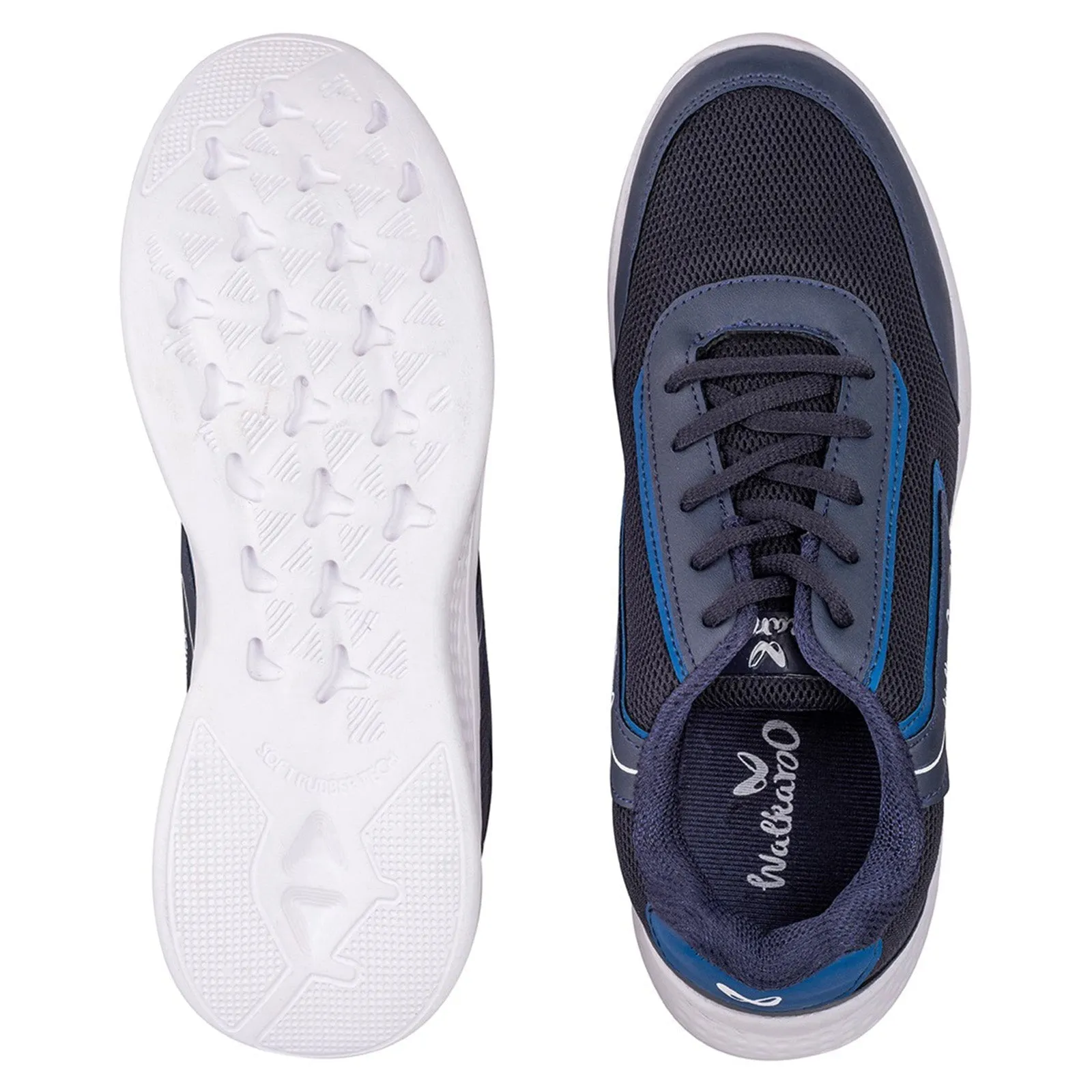 Walkaroo Men Lace-up Training Shoes - WS3040 Navy Blue