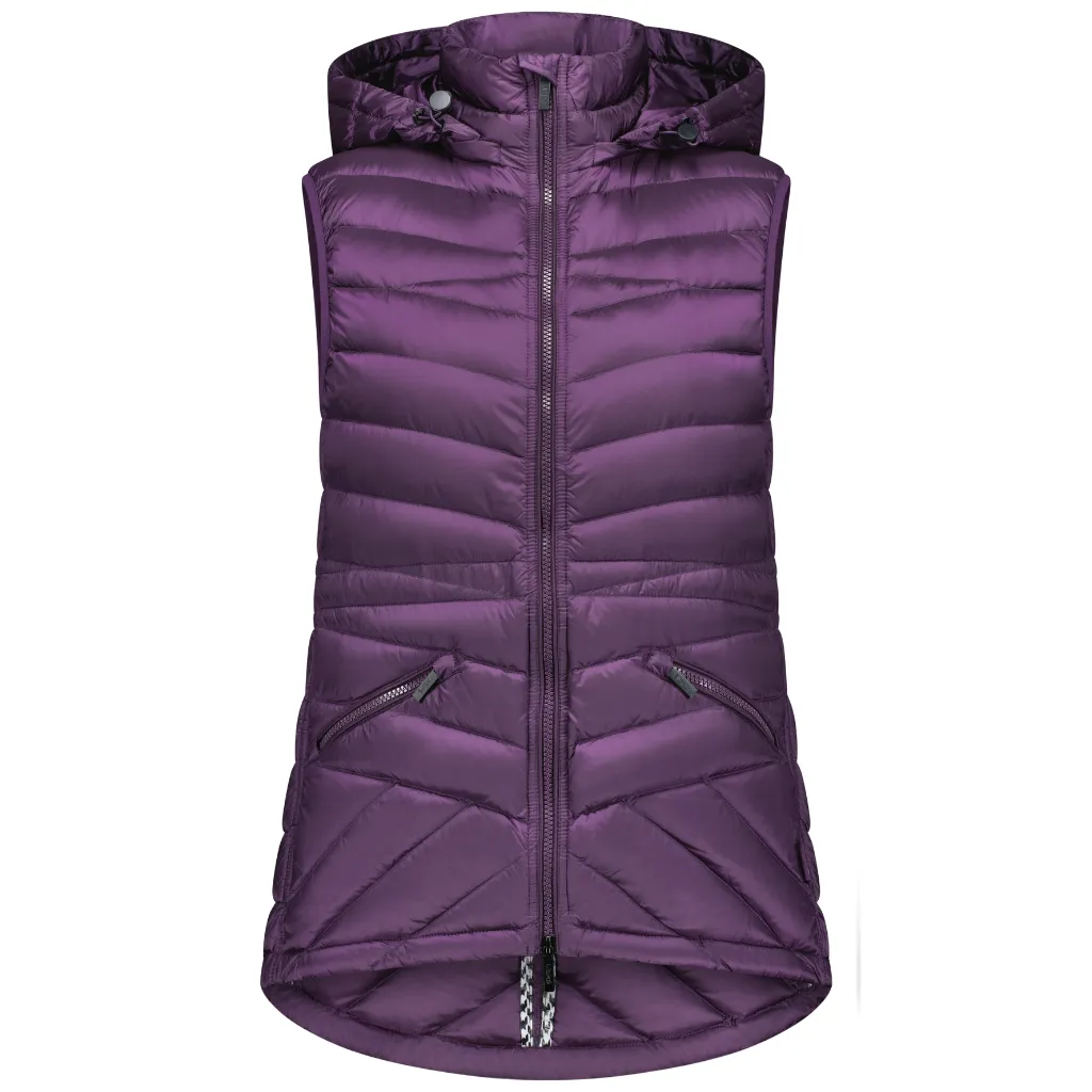 Womens Mary Claire Vest - Midnight Plum