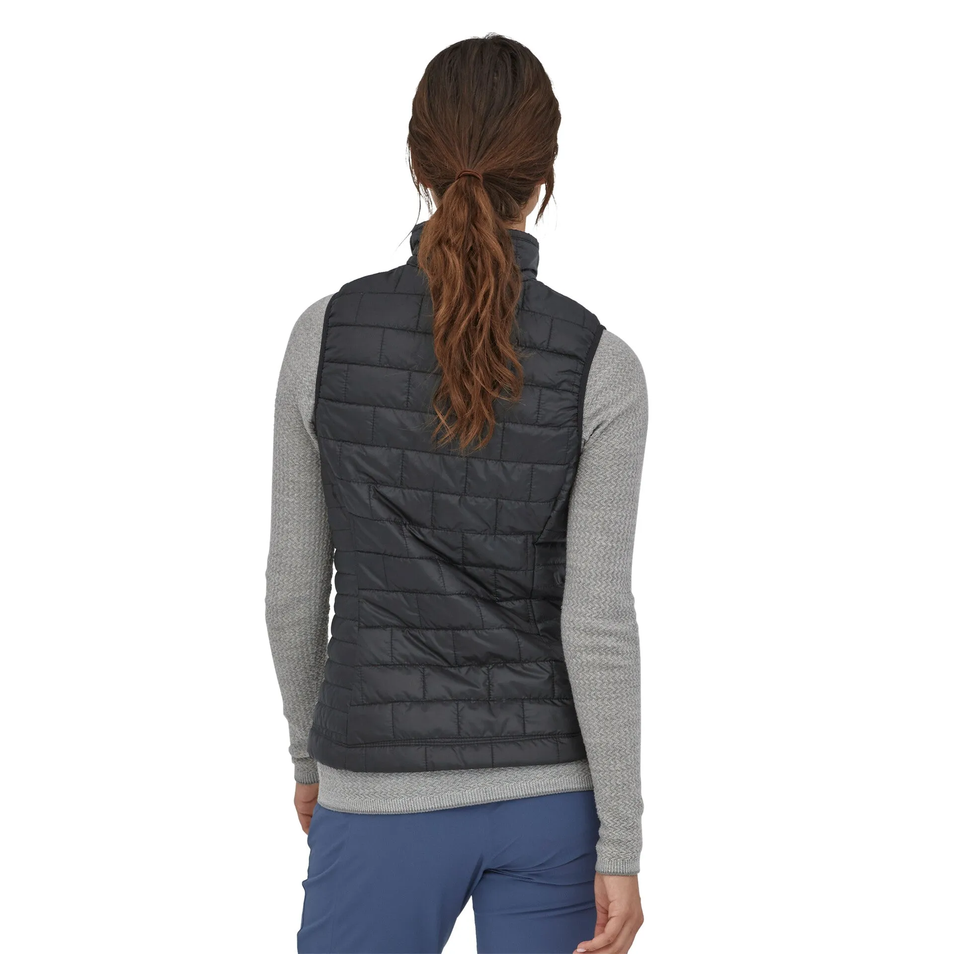 W'S NANO PUFF VEST BLACK